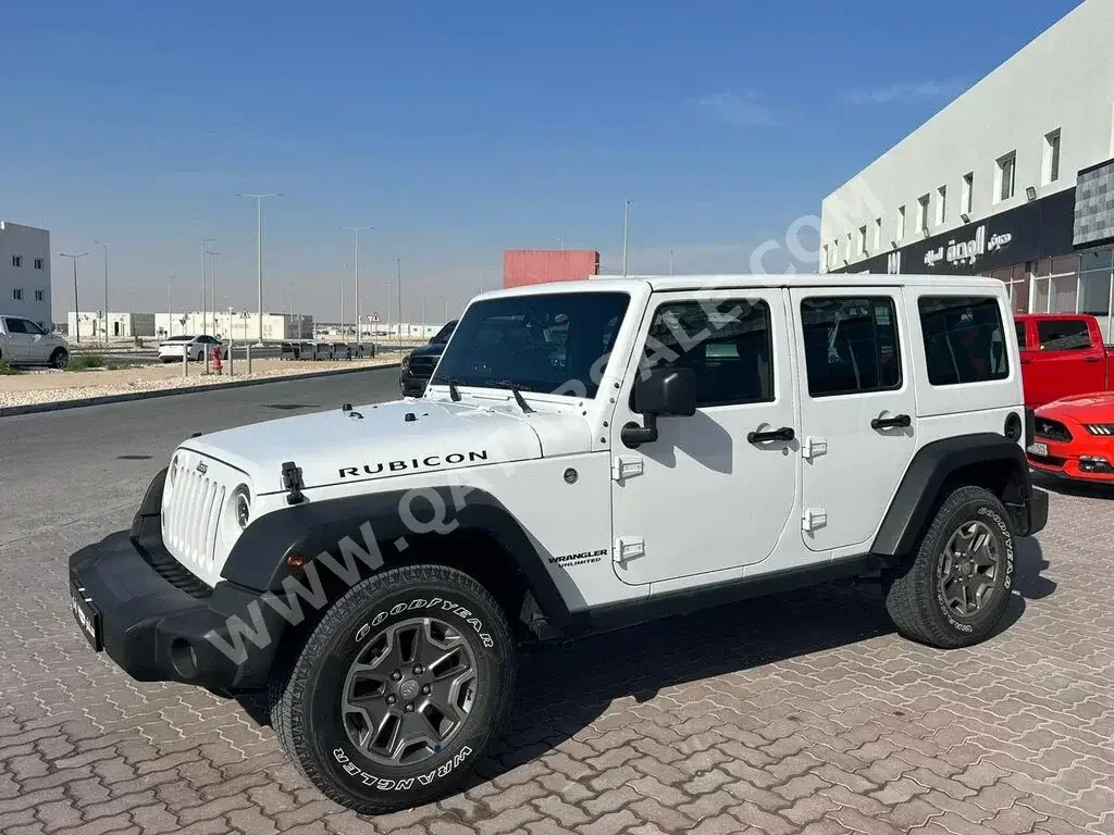 Jeep  Wrangler  Rubicon  2016  Automatic  85,000 Km  6 Cylinder  Four Wheel Drive (4WD)  SUV  White