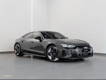 Audi  RS  E-tron GT  2023  Automatic  2,350 Km  0 Cylinder  All Wheel Drive (AWD)  Sedan  Gray  With Warranty