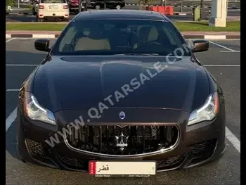 Maserati  Quattroporte  S  2015  Automatic  64,000 Km  6 Cylinder  Rear Wheel Drive (RWD)  Sedan  Brown