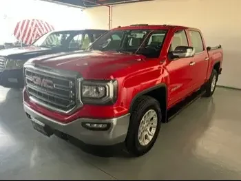 GMC  Sierra  SLE  2018  Automatic  134,000 Km  8 Cylinder  Four Wheel Drive (4WD)  Pick Up  Red