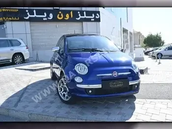 Fiat  500  2014  Automatic  17,000 Km  4 Cylinder  Front Wheel Drive (FWD)  Hatchback  Blue