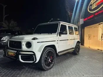 Mercedes-Benz  G-Class  63 AMG  2022  Automatic  28,000 Km  8 Cylinder  Four Wheel Drive (4WD)  SUV  White  With Warranty