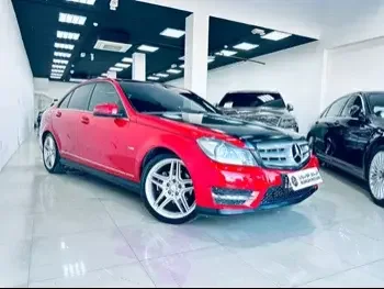 Mercedes-Benz  C-Class  200  2012  Automatic  72,000 Km  4 Cylinder  Rear Wheel Drive (RWD)  Sedan  Red
