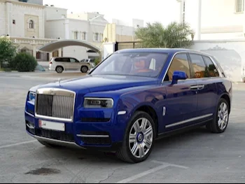 Rolls-Royce  Cullinan  2019  Automatic  57,000 Km  12 Cylinder  Four Wheel Drive (4WD)  SUV  Blue  With Warranty