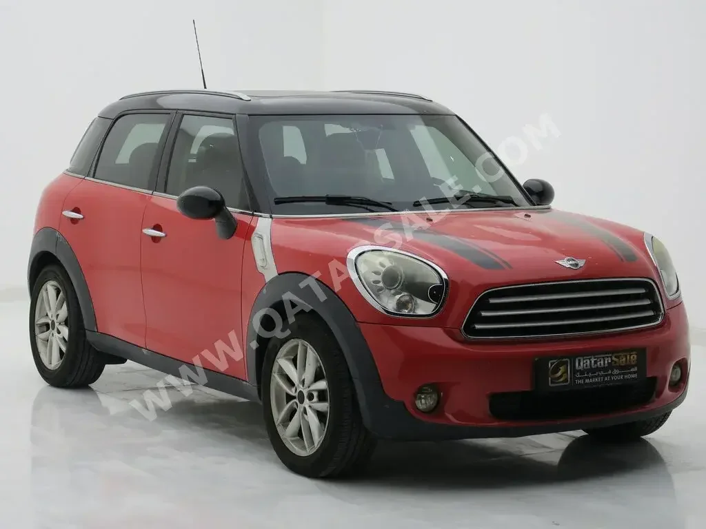 Mini  Cooper  2011  Automatic  83,930 Km  4 Cylinder  Front Wheel Drive (FWD)  Hatchback  Red