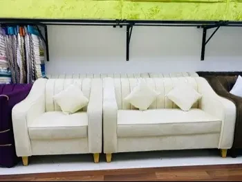 Sofas, Couches & Chairs Sofa Set  - White