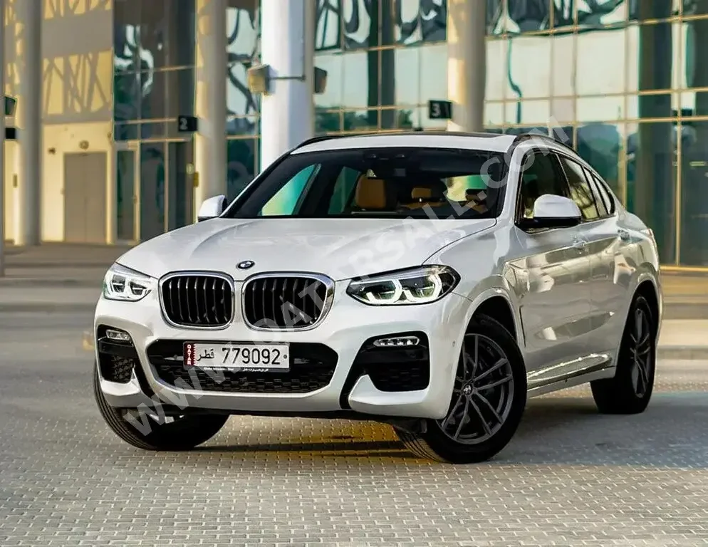 BMW  X-Series  X4  2019  Automatic  45,000 Km  4 Cylinder  Four Wheel Drive (4WD)  SUV  White  With Warranty