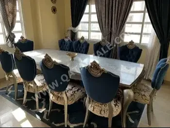 Dining Table with Chairs  - Multi-Color  - 10 Seats