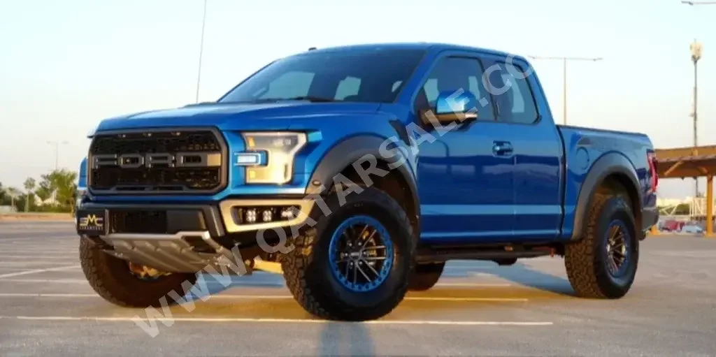 Ford  Raptor  2019  Automatic  48,000 Km  6 Cylinder  Four Wheel Drive (4WD)  Pick Up  Blue  With Warranty