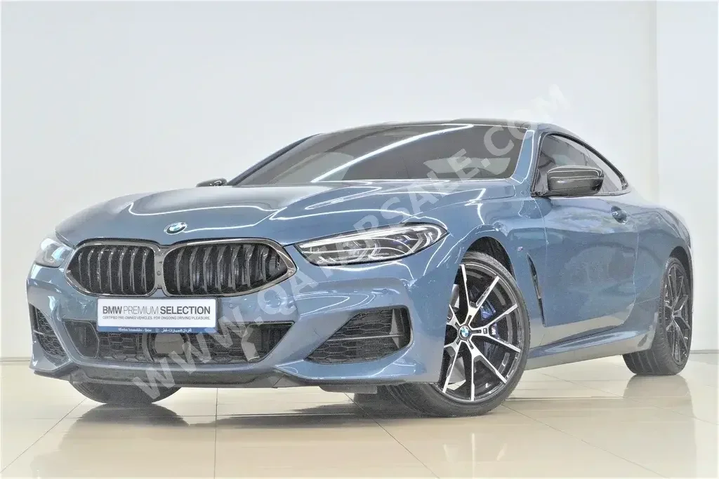 BMW  8-Series  850i  2021  Automatic  12,075 Km  8 Cylinder  All Wheel Drive (AWD)  Sedan  Blue  With Warranty