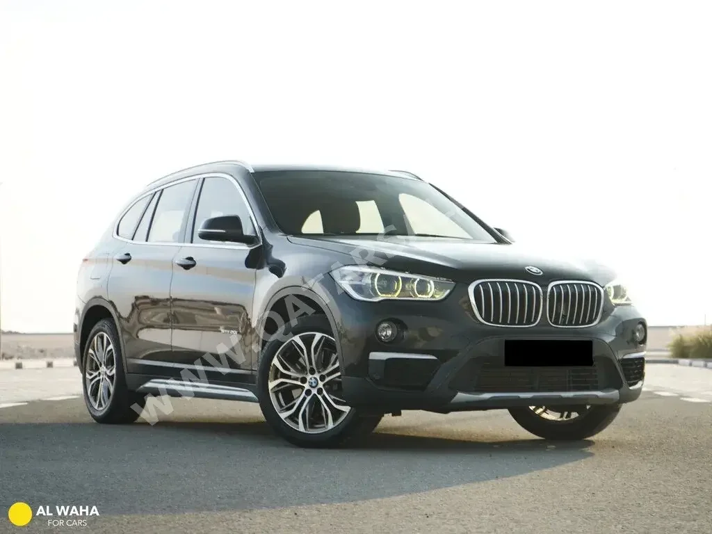 BMW  X-Series  X1  2017  Automatic  87,000 Km  4 Cylinder  Four Wheel Drive (4WD)  SUV  Black