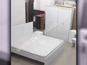 Bedroom Sets - Qatar Design  - 4 Pieces Set  - White