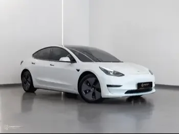 Tesla  Model 3  2022  Automatic  1,300 Km  0 Cylinder  All Wheel Drive (AWD)  Sedan  White