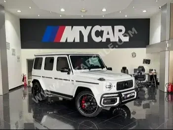 Mercedes-Benz  G-Class  63 Night Pack AMG  2023  Automatic  200 Km  8 Cylinder  Four Wheel Drive (4WD)  SUV  White  With Warranty