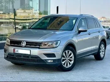 Volkswagen  Tiguan  2018  Automatic  79,000 Km  6 Cylinder  Four Wheel Drive (4WD)  SUV  Silver