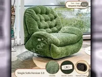 الأرائك والكنب والكراسي كرسي  - أخضر