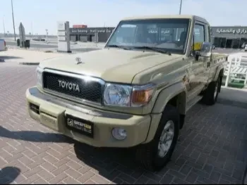 Toyota  Land Cruiser  LX  2022  Manual  72,000 Km  6 Cylinder  Four Wheel Drive (4WD)  Pick Up  Beige  With Warranty