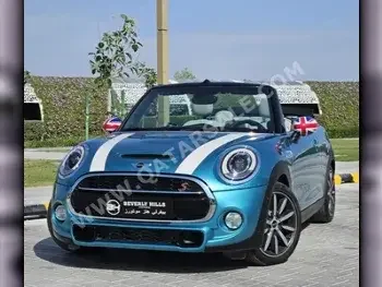 Mini  Cooper  S  2017  Automatic  33,500 Km  4 Cylinder  Front Wheel Drive (FWD)  Convertible  Blue
