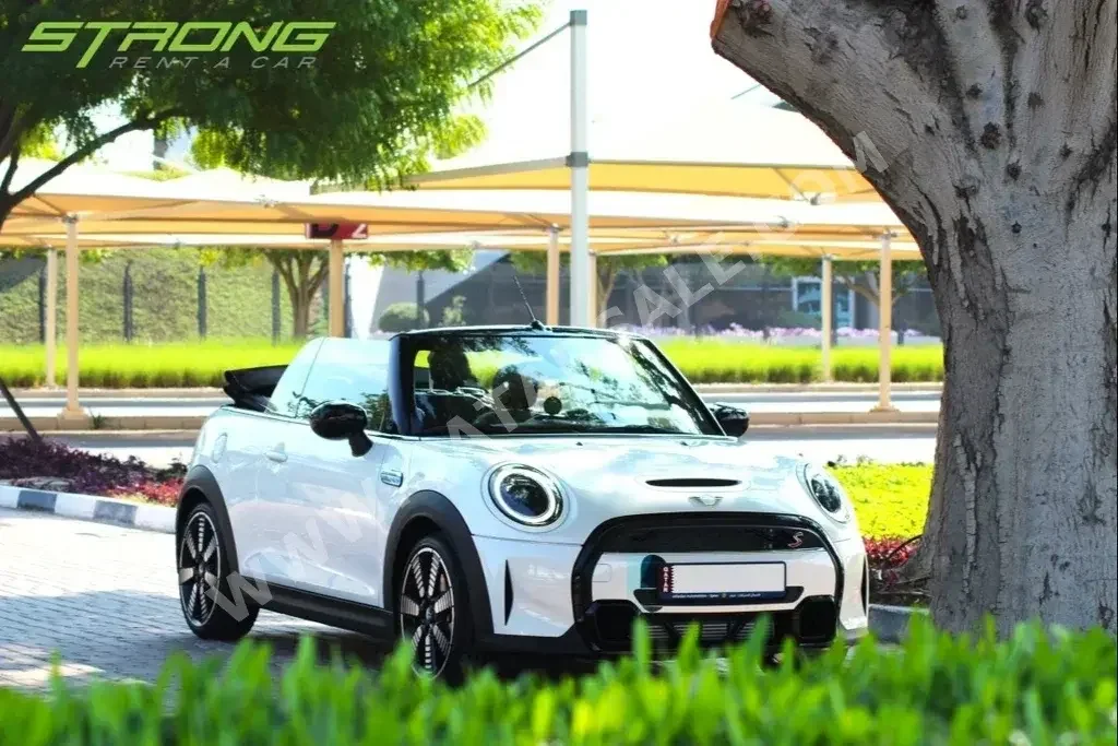 Mini  Cooper S  4 Cylinder  Convertible  White  2024