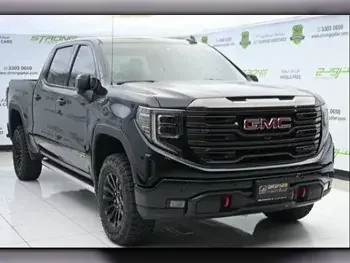 GMC  Sierra  AT4 X  2022  Automatic  45,000 Km  8 Cylinder  Four Wheel Drive (4WD)  Pick Up  Black  With Warranty