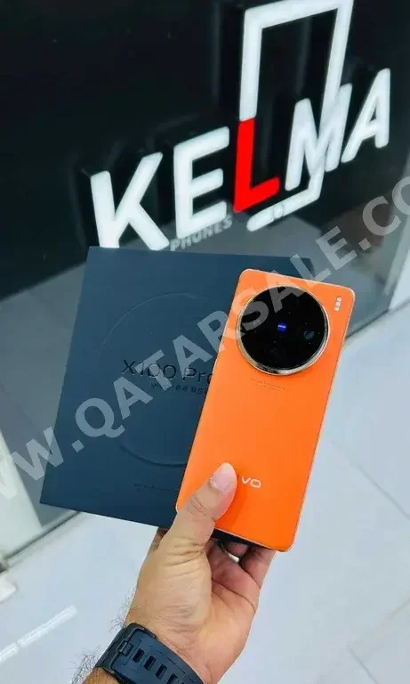 Vivo  - X  - 100 pro  - Orange  - 512 GB