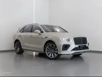 Bentley  Bentayga  Speed  2021  Automatic  16,400 Km  12 Cylinder  All Wheel Drive (AWD)  SUV  Gold  With Warranty