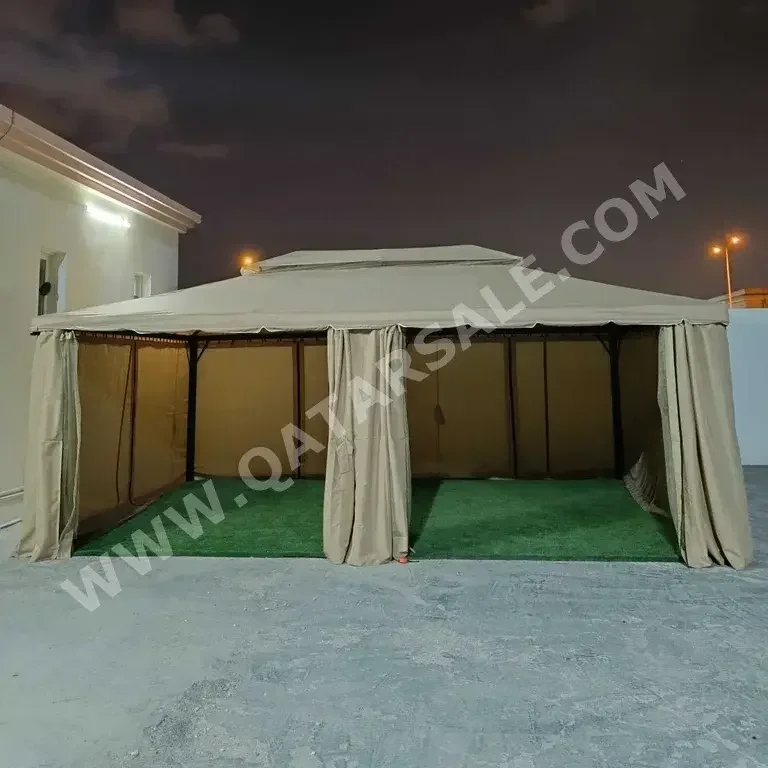 Camping Tent 6 Person  Brown  China  2024  400 CM  600 CM  250 CM  Waterproof