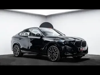 BMW  X-Series  X6  2024  Automatic  0 Km  6 Cylinder  Four Wheel Drive (4WD)  SUV  Black  With Warranty