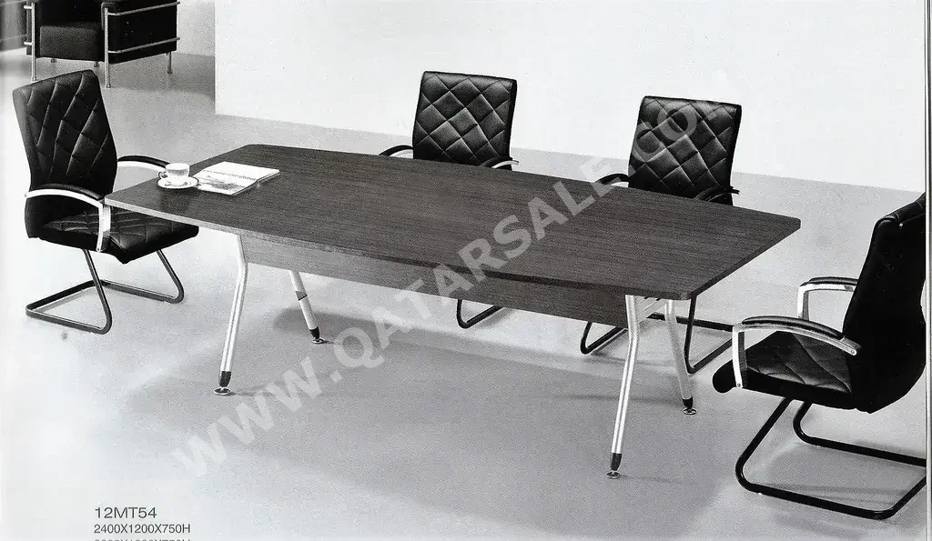 المكاتب ومكاتب الحاسوب - طاولة الاجتماعات  - أسود