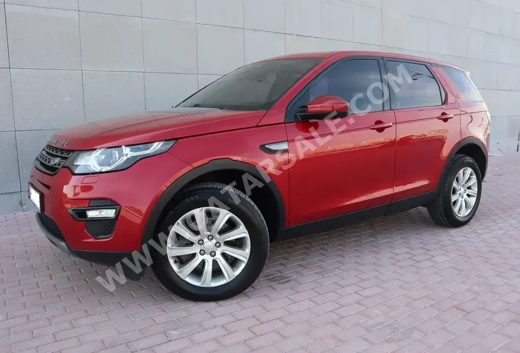 Land Rover  Discovery  Sport SE  2015  Automatic  120,000 Km  4 Cylinder  Front Wheel Drive (FWD)  SUV  Red