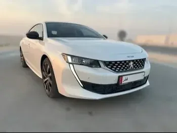 Peugeot  508  GT line  2021  Automatic  40,000 Km  4 Cylinder  Front Wheel Drive (FWD)  Sedan  White  With Warranty