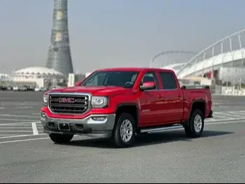 GMC  Sierra  SLE  2018  Automatic  99,000 Km  8 Cylinder  Four Wheel Drive (4WD)  Pick Up  Red