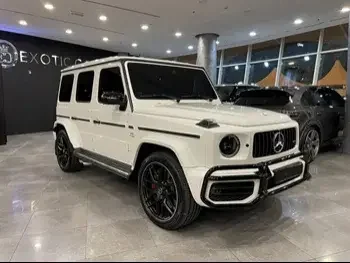 Mercedes-Benz  G-Class  63 AMG  2020  Automatic  42,000 Km  8 Cylinder  Four Wheel Drive (4WD)  SUV  White