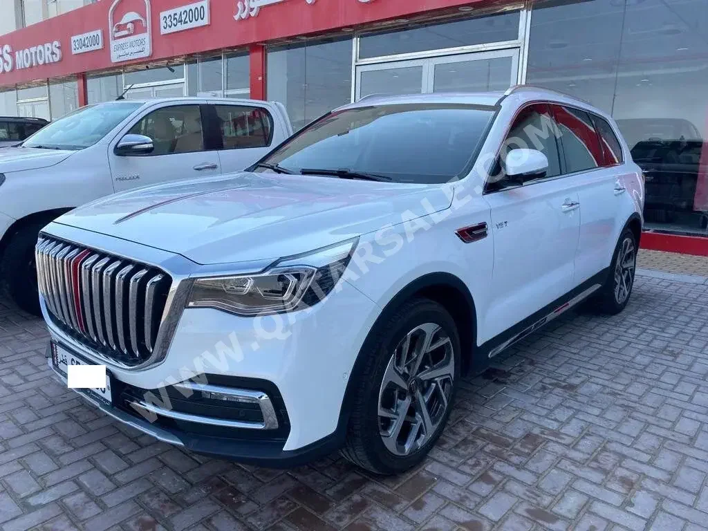 Hongqi  HS7  ID50  2023  Automatic  1,300 Km  6 Cylinder  Four Wheel Drive (4WD)  SUV  White  With Warranty