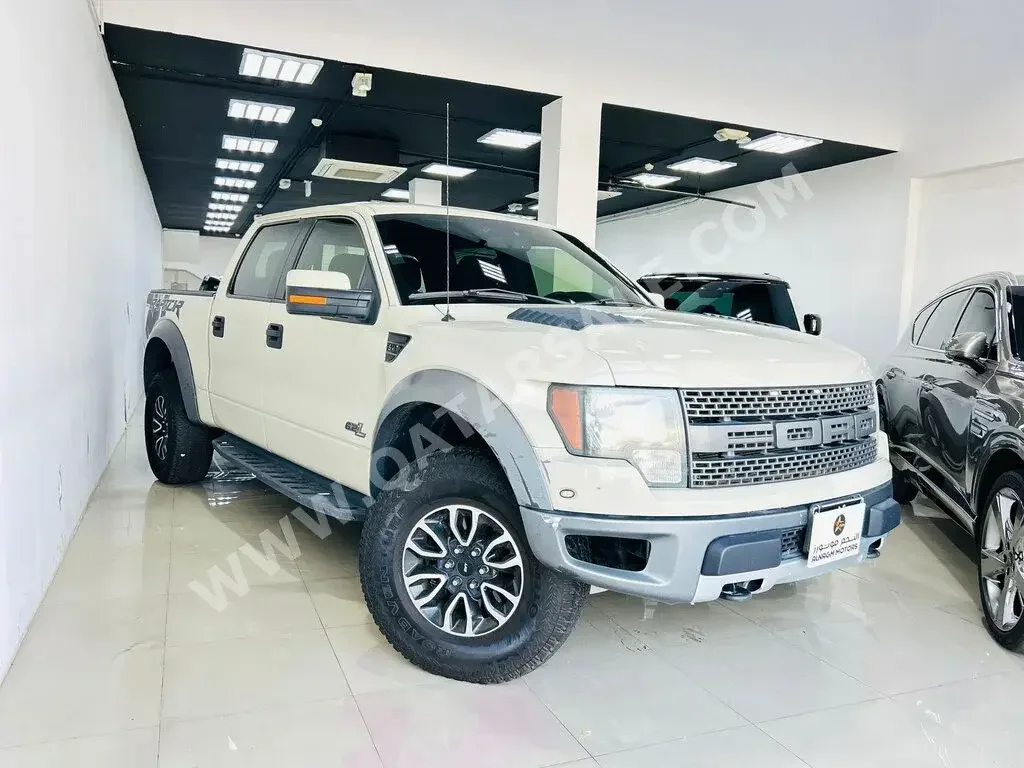 Ford  Raptor  2014  Automatic  145,000 Km  8 Cylinder  Four Wheel Drive (4WD)  Pick Up  Off White