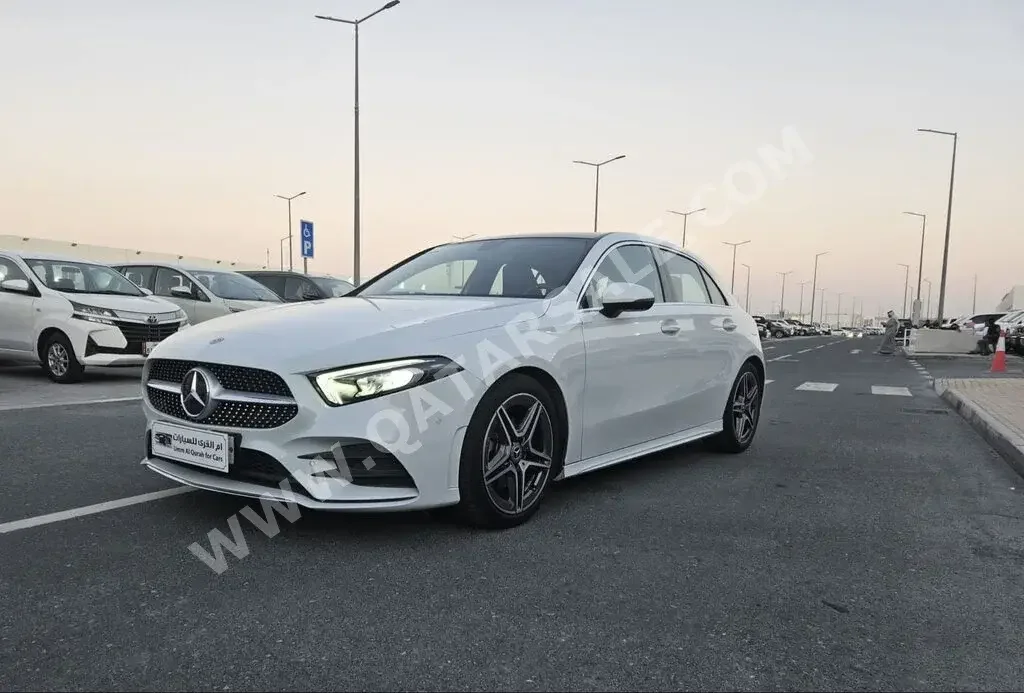 Mercedes-Benz  A-Class  200  2021  Automatic  25,000 Km  4 Cylinder  Front Wheel Drive (FWD)  Hatchback  White