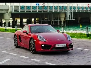 Porsche  Cayman  S  2014  Automatic  100,000 Km  6 Cylinder  Rear Wheel Drive (RWD)  Coupe / Sport  Red