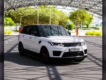 Land Rover  Range Rover  Sport  2018  Automatic  115,000 Km  6 Cylinder  Four Wheel Drive (4WD)  SUV  White