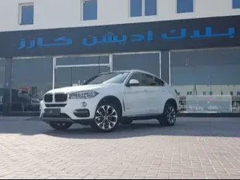 BMW  X-Series  X6  2019  Automatic  59,000 Km  6 Cylinder  Four Wheel Drive (4WD)  SUV  White