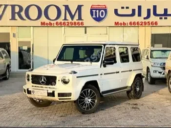 Mercedes-Benz  G-Class  500  2019  Automatic  112,000 Km  8 Cylinder  Four Wheel Drive (4WD)  SUV  White