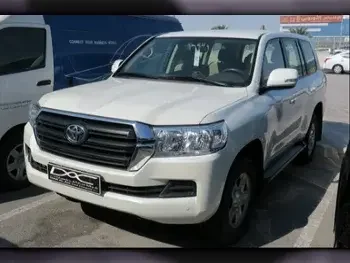 Toyota  Land Cruiser  GX  2021  Automatic  55,000 Km  6 Cylinder  Four Wheel Drive (4WD)  SUV  White  With Warranty