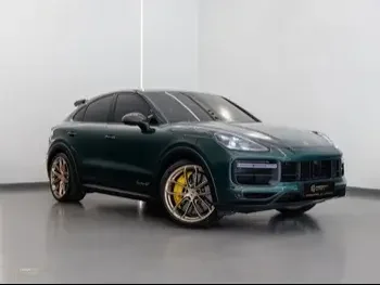  Porsche  Cayenne  Turbo GT  2022  Automatic  24,500 Km  8 Cylinder  All Wheel Drive (AWD)  SUV  Green  With Warranty