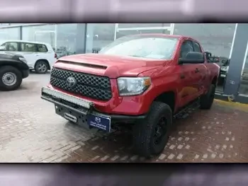 Toyota  Tundra  SR5  2021  Automatic  62,000 Km  8 Cylinder  Four Wheel Drive (4WD)  Pick Up  Red  With Warranty