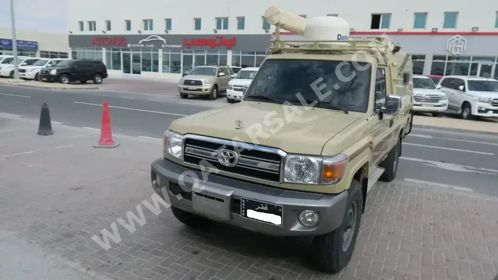 Toyota  Land Cruiser  LX  2021  Manual  16,000 Km  6 Cylinder  Four Wheel Drive (4WD)  Pick Up  Beige  With Warranty
