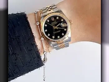 Watches - Rolex  - Analogue Watches  - Black  - Women Watches