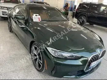 BMW  4-Series  430 I  2023  Automatic  3,503 Km  4 Cylinder  Front Wheel Drive (FWD)  Coupe / Sport  Green