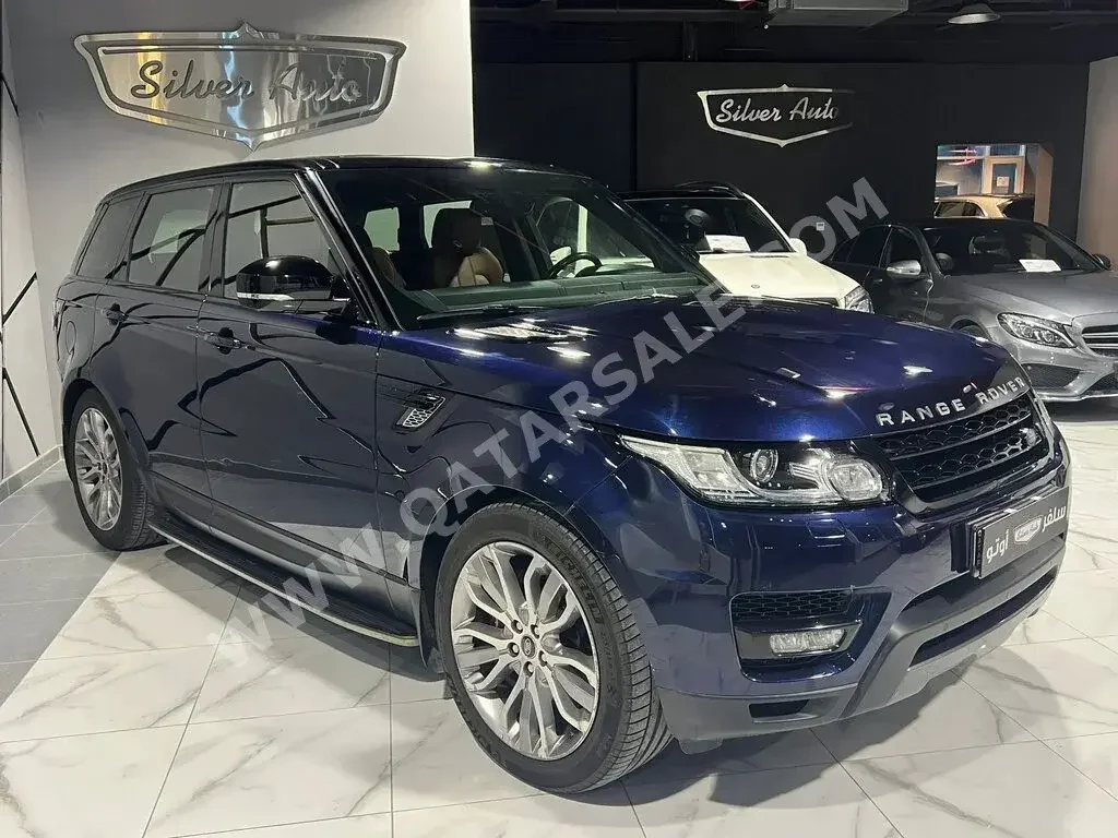 Land Rover  Range Rover  Sport Super charged  2016  Automatic  120,000 Km  8 Cylinder  Four Wheel Drive (4WD)  SUV  Blue
