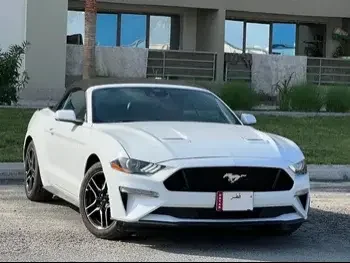Ford  Mustang  Ecoboost  2023  Automatic  700 Km  4 Cylinder  Rear Wheel Drive (RWD)  Convertible  White