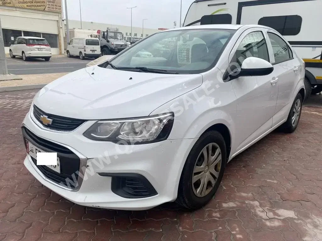 Chevrolet  Aveo  2019  Automatic  236,000 Km  4 Cylinder  Front Wheel Drive (FWD)  Sedan  White