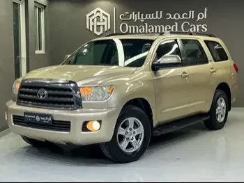 Toyota  Sequoia  SR5  2010  Automatic  273,000 Km  8 Cylinder  Four Wheel Drive (4WD)  SUV  Gold